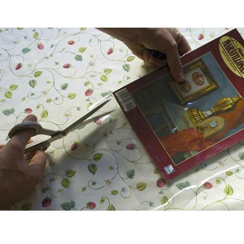 Pack 3 rollos Papel Adhesivo Transparente 274x45cm c/u-5