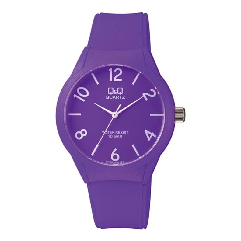 Reloj Q&Q - Mujer. Resina- Lila-1