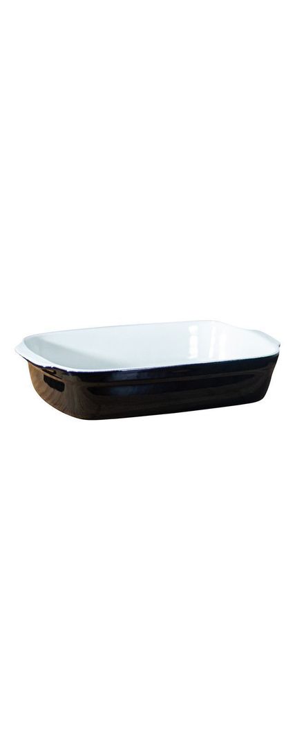Fuente ceramica para horno Mod: P-0547-BL-NE-0