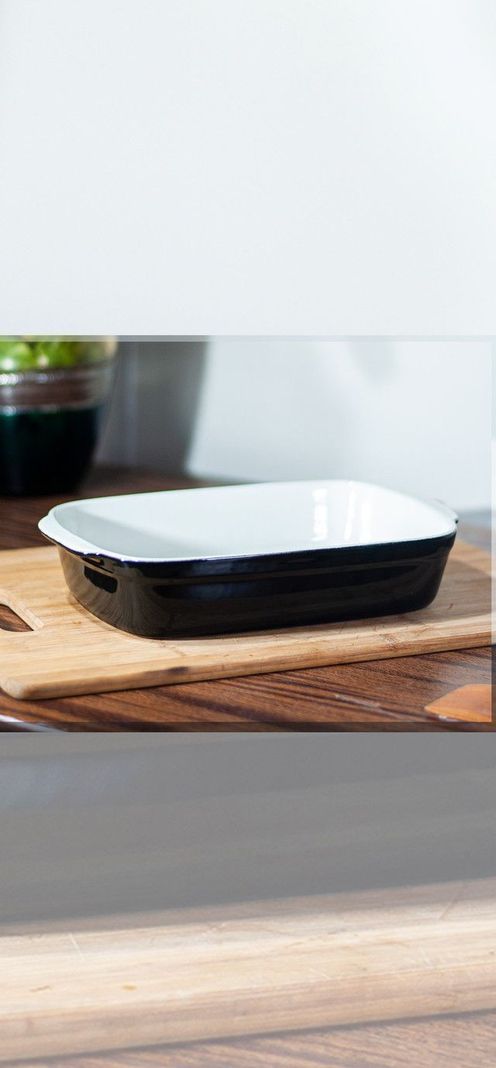Fuente ceramica para horno Mod: P-0547-BL-NE-1