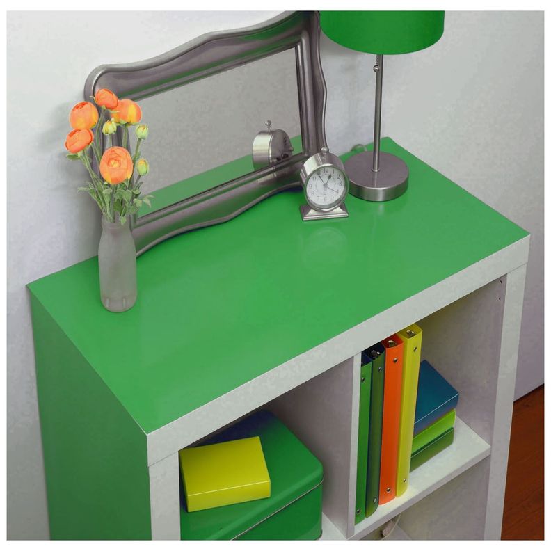 Pack con un rollo de revestimiento textil acolchado Savoy y dos rollos de papel adhesivo color verde-6
