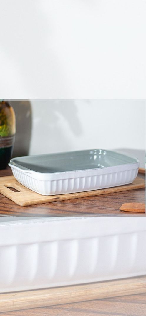 Fuente ceramica para horno Mod: P-0553-GR-BL-1