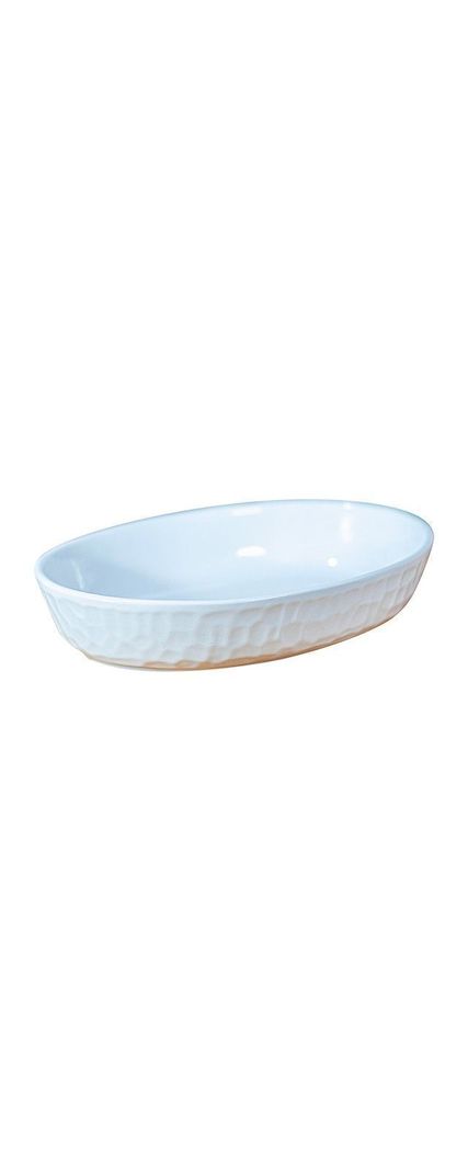 Fuente ceramica para horno Mod: P-0406-BL-0