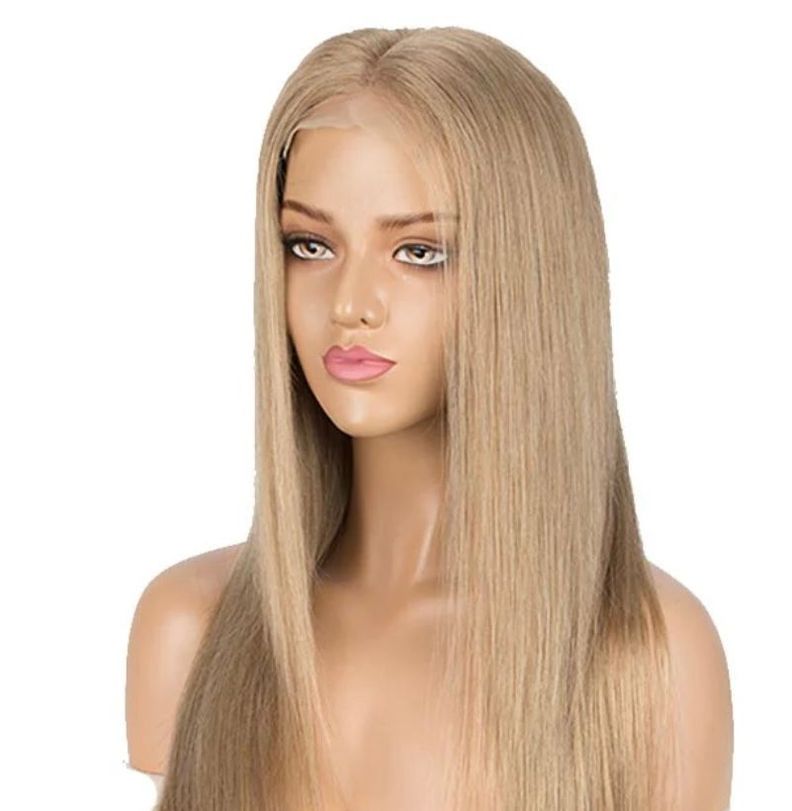 Peluca Lace Fron Rubia-0