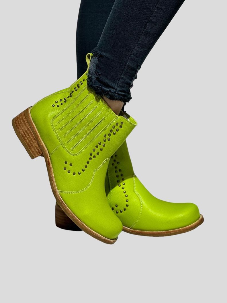 Botin Amelia Verde Exotica-0
