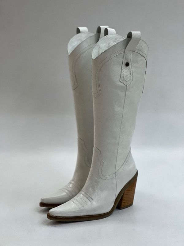 Bota Maite Blanca Exotica-1