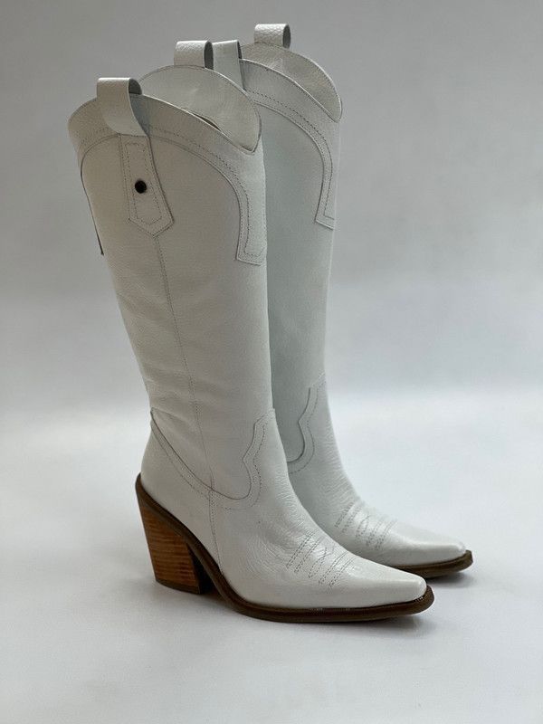 Bota Maite Blanca Exotica-2