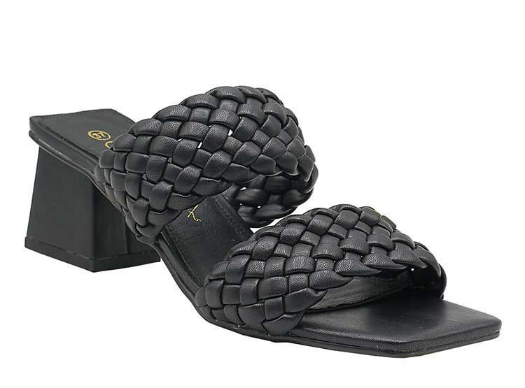 Sandalias Nelly Negro Exotica
