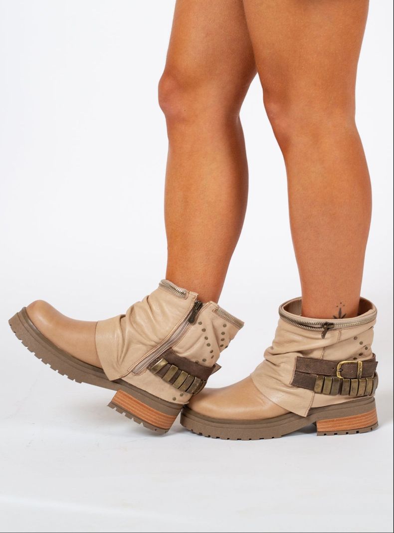 Botin Freda Beige Exotica