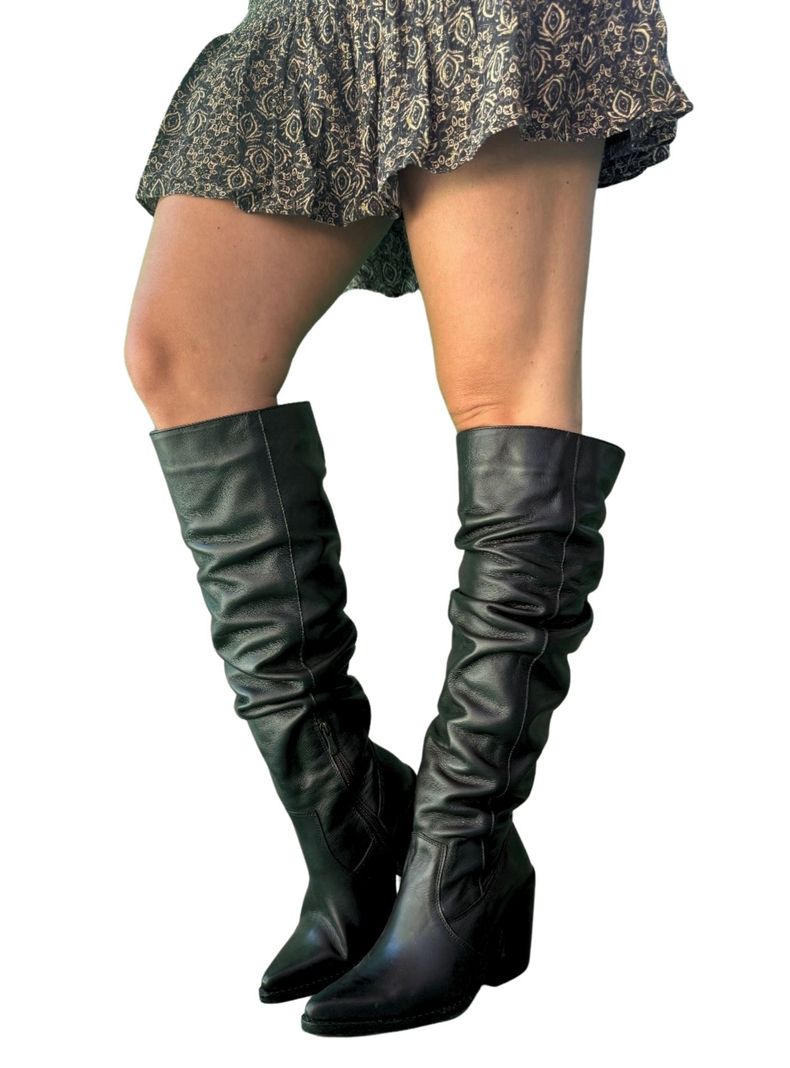 Bota Anais Negro Exotica-0