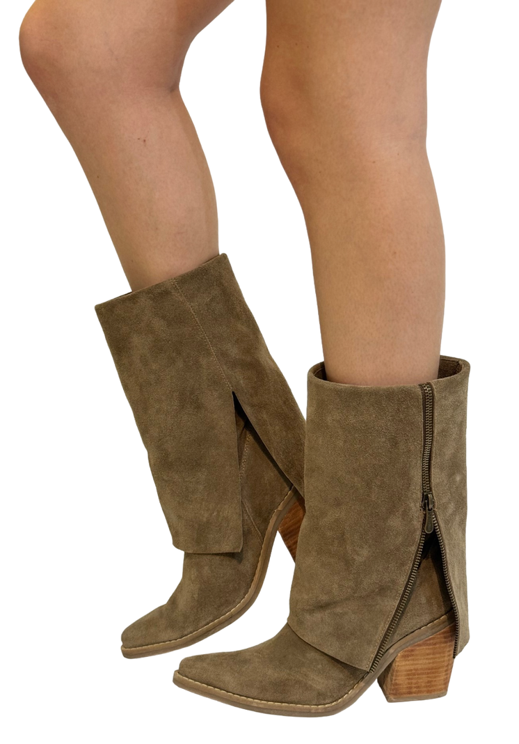 Bota Nanda Taupe Exotica-0