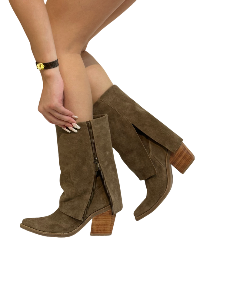 Bota Nanda Taupe Exotica-1