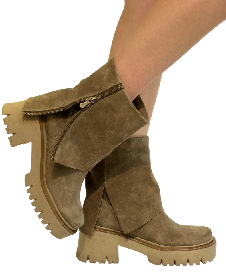 Botin Poli Reno Taupe Exotica-2