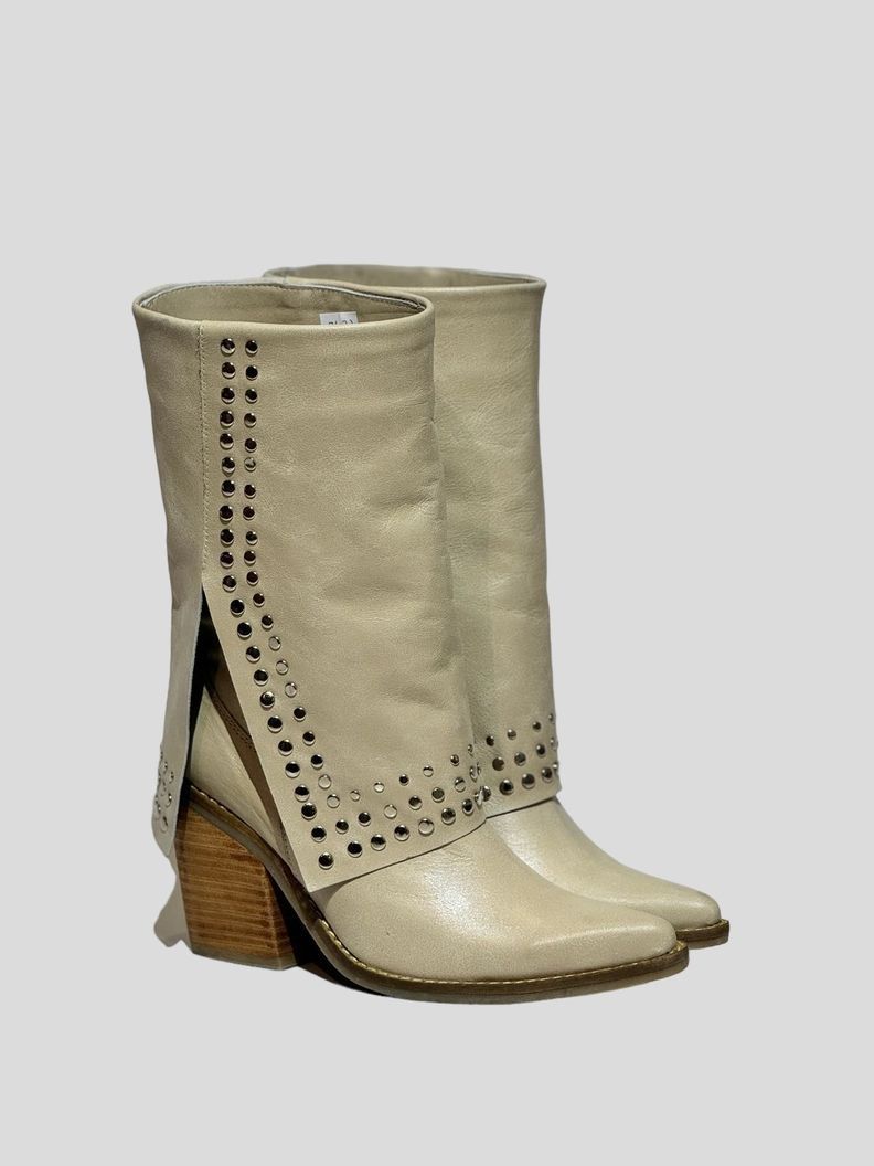 Bota Magna Hueso Blanco Exotica-0