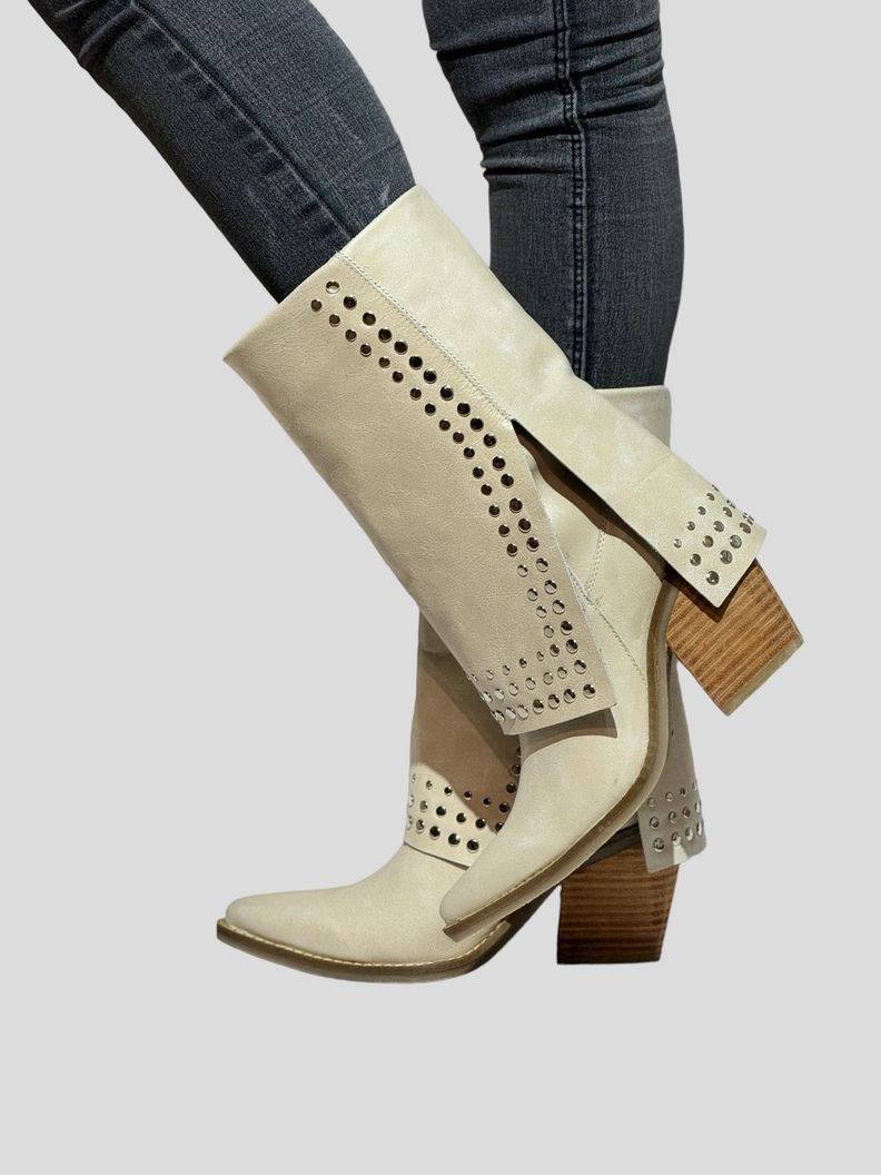 Bota Magna Hueso Blanco Exotica-1