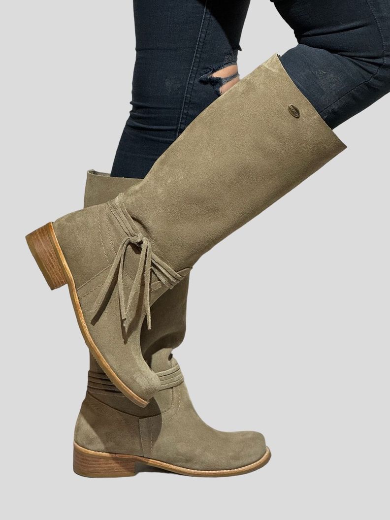 Bota Valeria Taupe Exotica-1