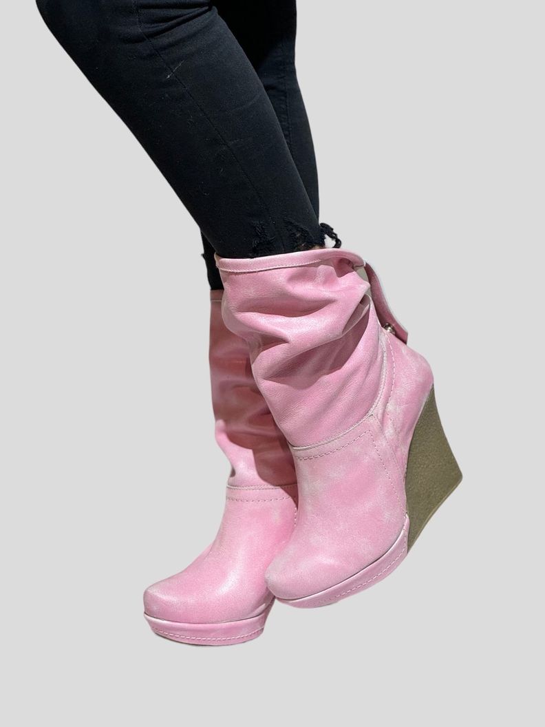 Botin Gabriela Palo Rosa Exotica-1