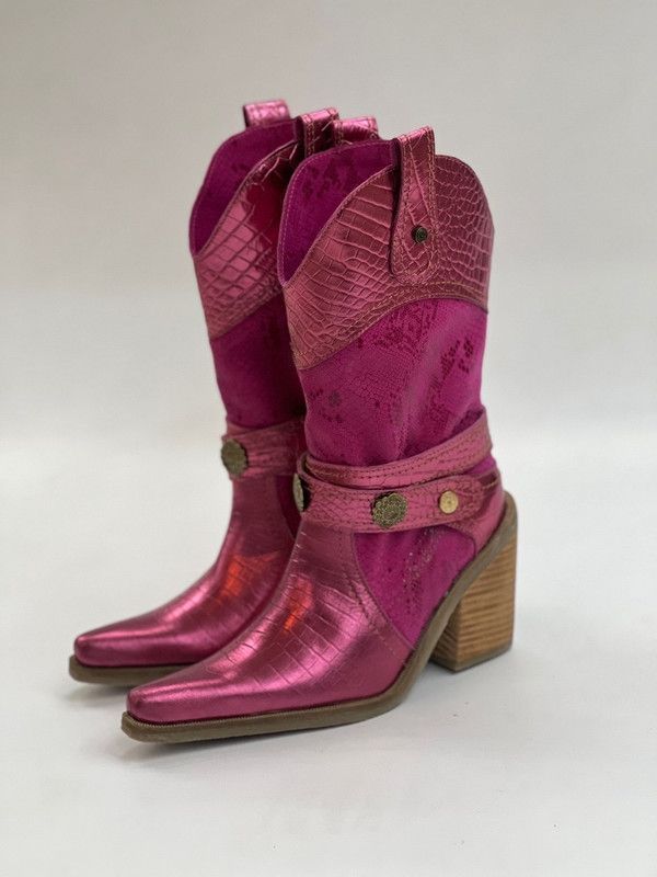 Bota Letty fucsia-violeta Exotica-1