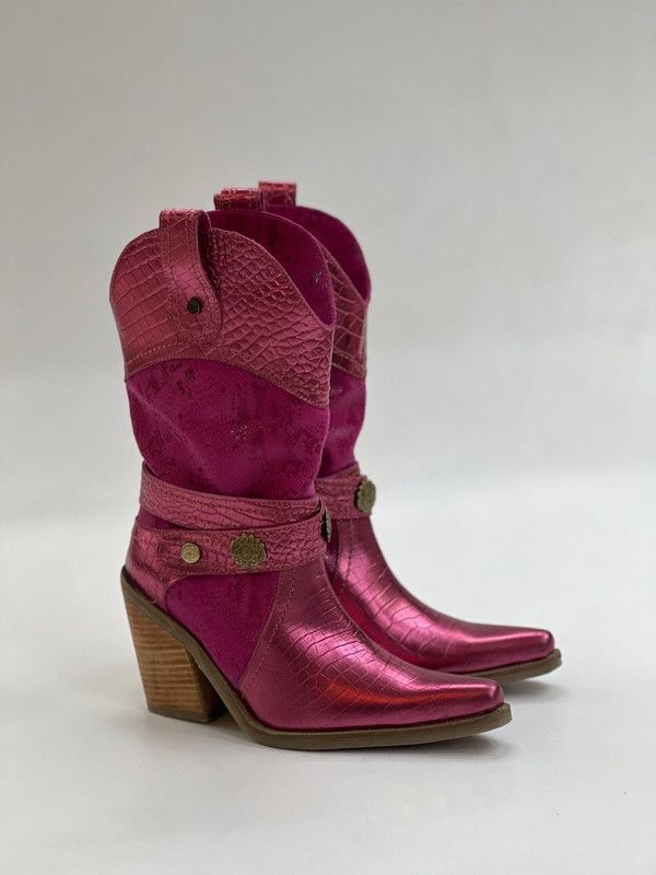 Bota Letty fucsia-violeta Exotica-2