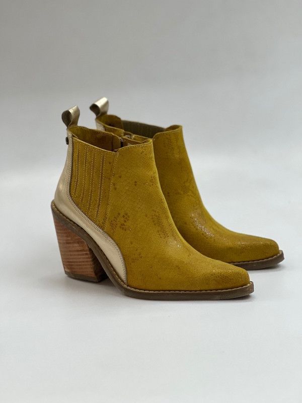 Botin Kelly Mostaza Exotica-2