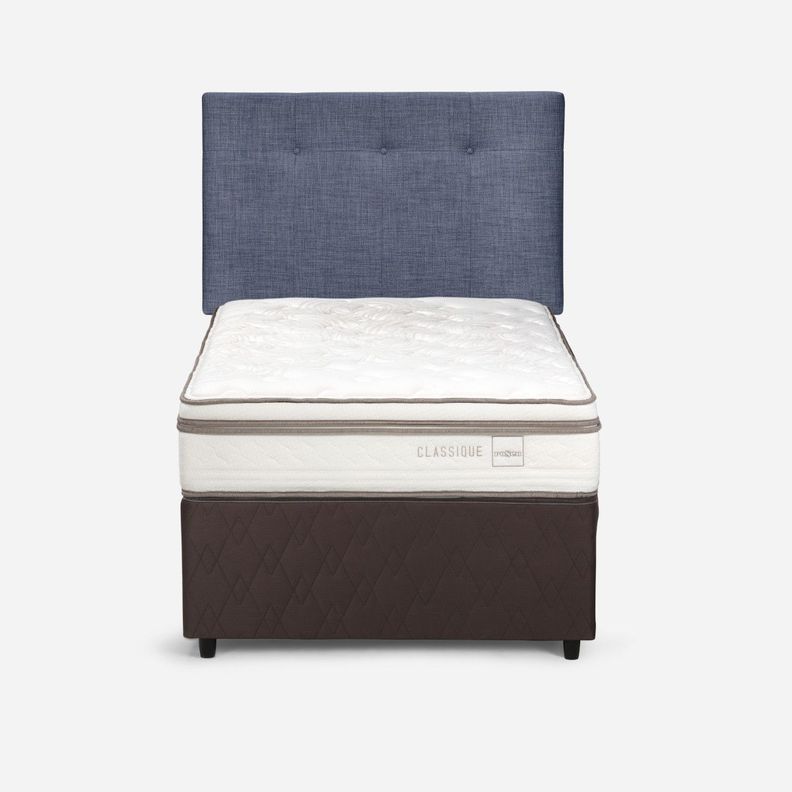 Diván Classique+ 1,5 Plazas + Respaldo New Bennet Denim-1