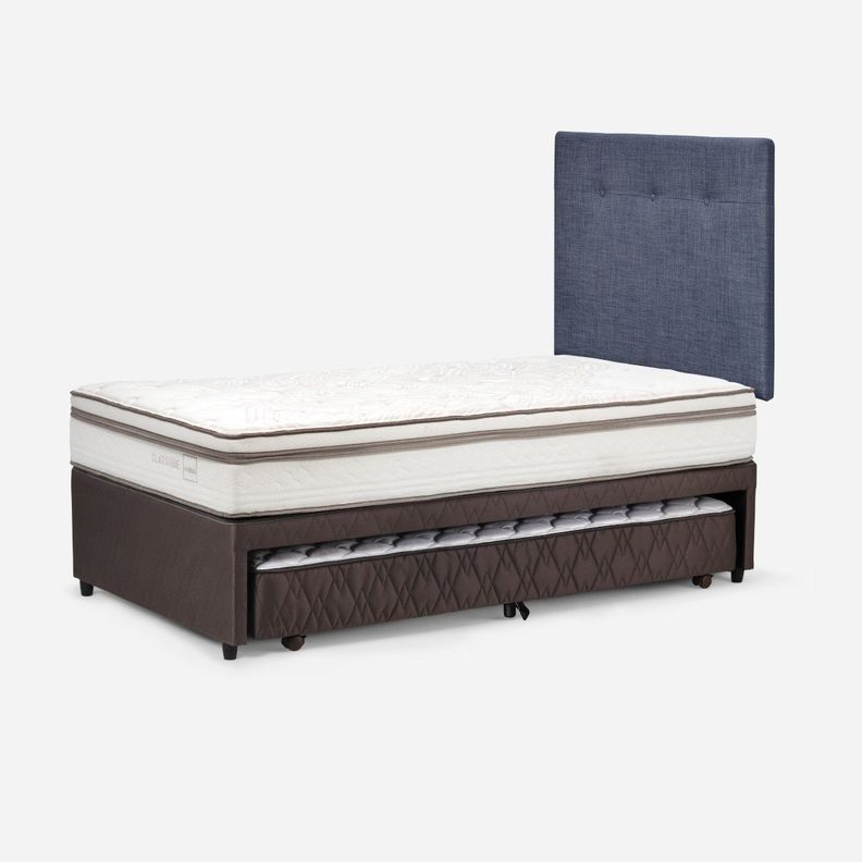 Diván Classique+ 1,5 Plazas + Respaldo New Bennet Denim-4