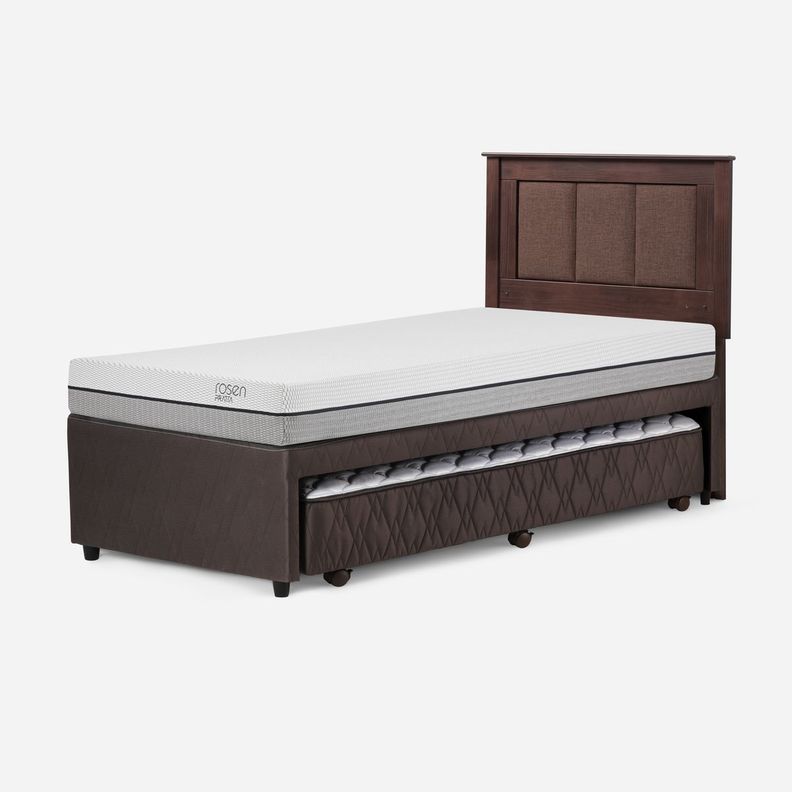 Diván Cama Pratta 1,5 Plazas + Respaldo Rachel-2