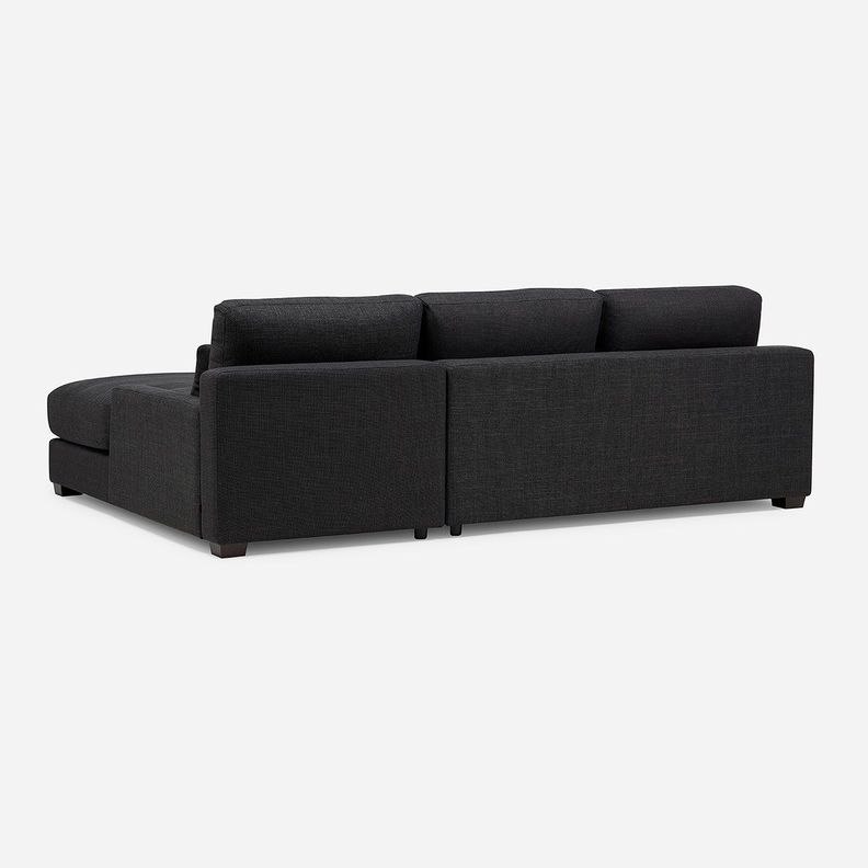 Sofá Seccional Derecho Soroa Small Tela Charcoal-4