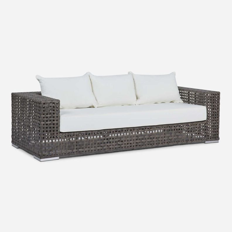 Living de Terraza Rosen Sunday Rattan 4 Piezas Beige-1