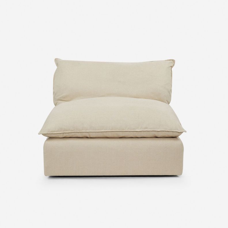 Sofá Butaca Rosen Shanklin Tela Beige-5