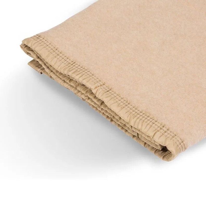 Frazada Lana Rosen Beige 2 Plazas-1