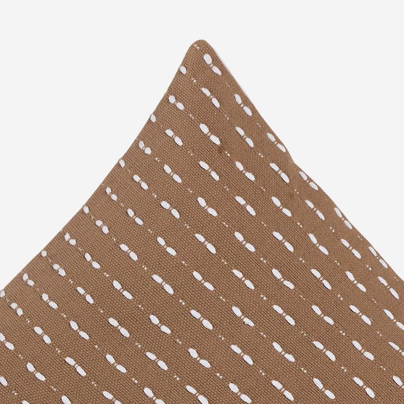Funda de Cojín Bordado Gunnar 50 x 50 cm Camel-2