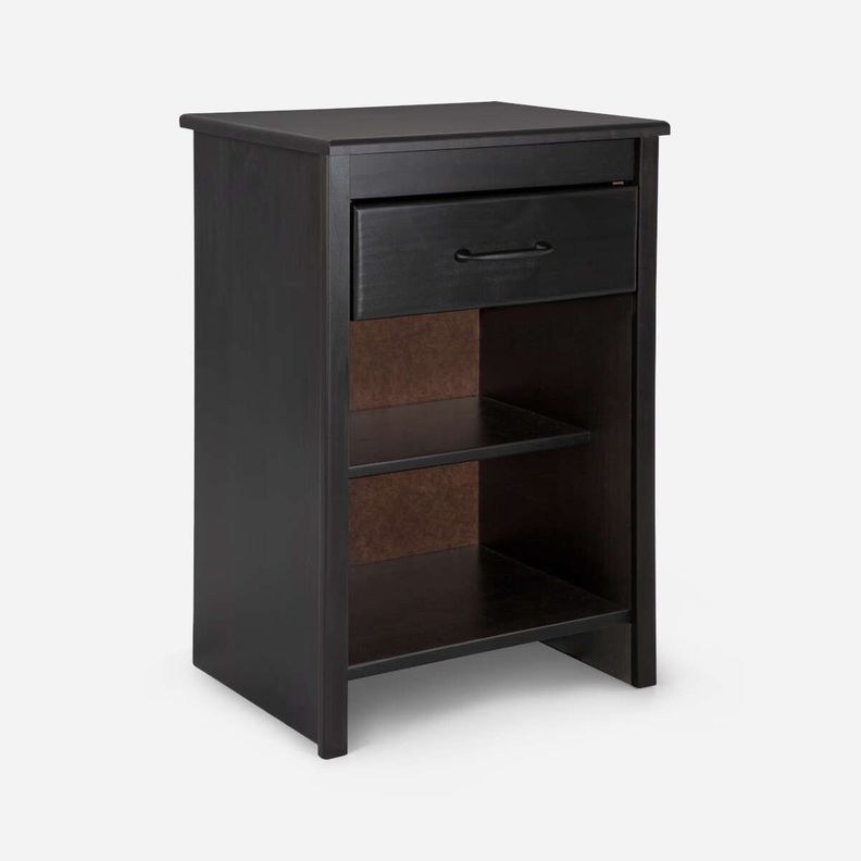 Cama Pratta 2 Plazas Pata Madera BD + Muebles Maurice Gris-4
