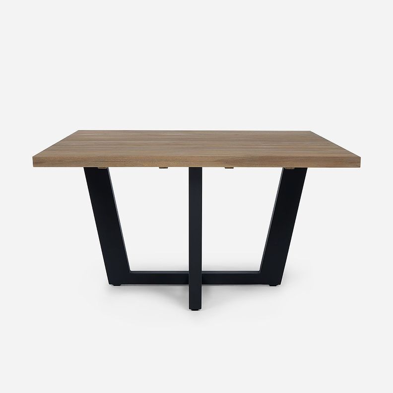 Mesa de Comedor de Terraza Balos 6 Personas Marrón-1
