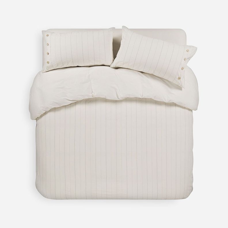 Funda Plumón Algodón Pure Biaggio Beige Súper King-0