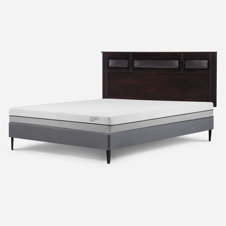 Cama Europea Pratta Full Pata Acero + Respaldo Bilbao-1