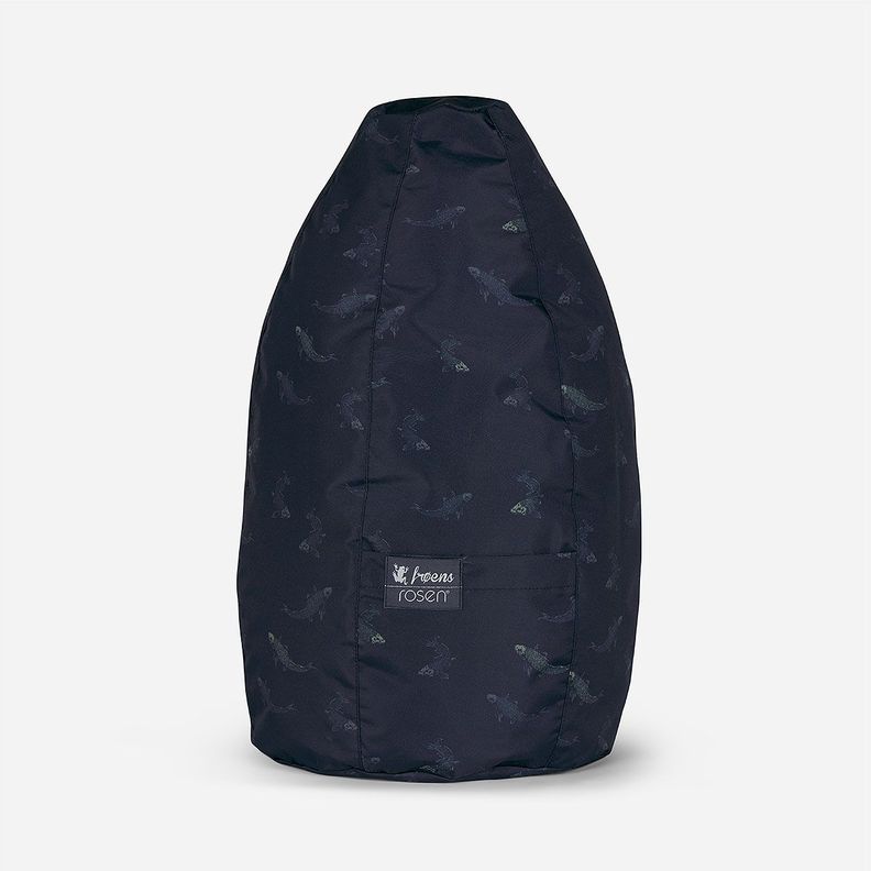 Cojín Sandbag Outdoor Pez Froens Azul Oscuro-0