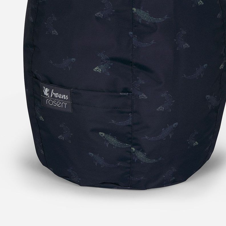 Cojín Sandbag Outdoor Pez Froens Azul Oscuro-3