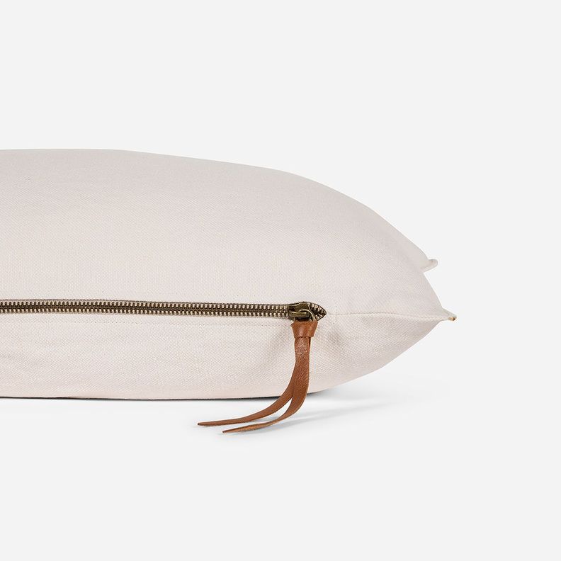 Funda de Cojín Ambiente Lino-Algodón 60 x 40 cm Crudo-2