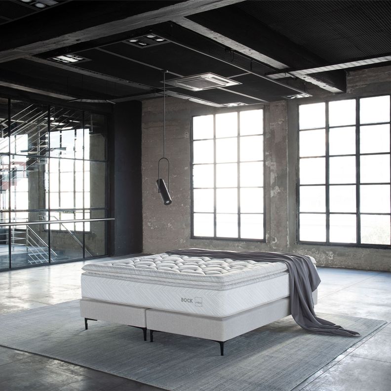 Cama Europea Rosen Bock 2 Plazas 150 x 200 cm-1