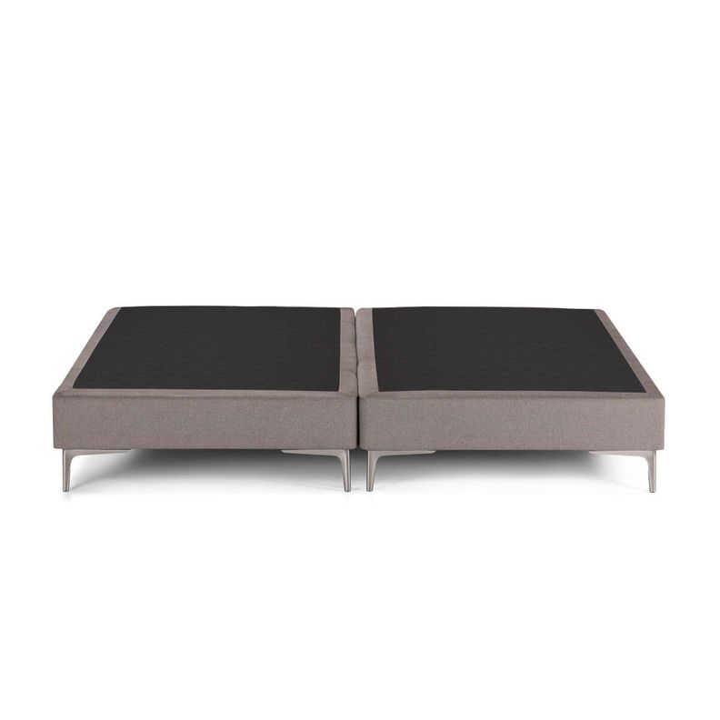 Base Cama Europea Rosen 2 Plazas 150 x 200 cm Ceniza-1