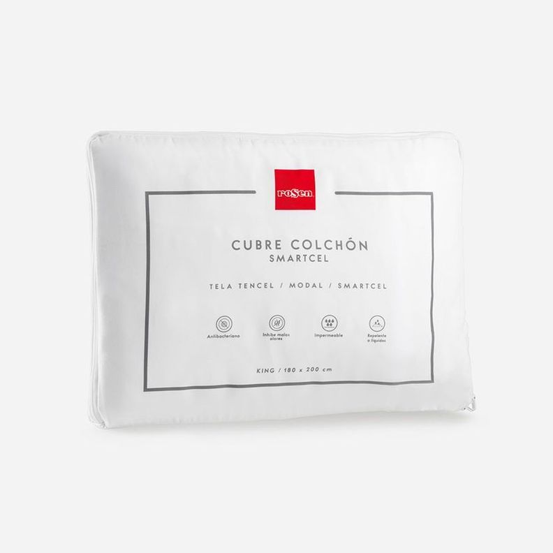Cubre Colchón Smartcel Impermeable King 180x200 cm-6