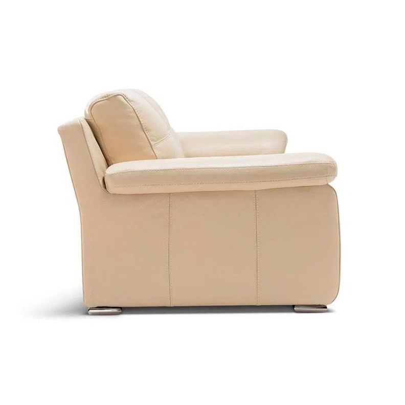 Sofá Rosen 5037 3 Cuerpos Cuero Beige-3