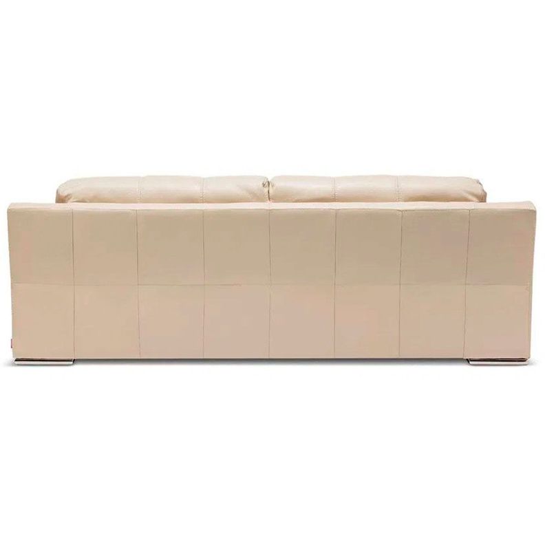 Sofá Rosen 5037 3 Cuerpos Cuero Beige-5