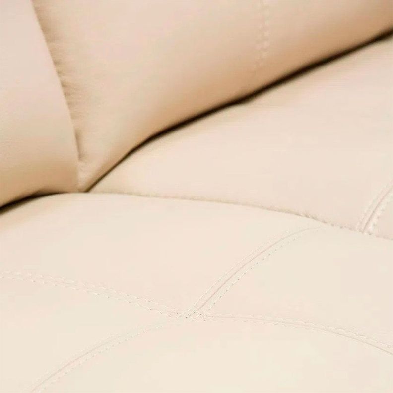 Sofá Rosen 5037 3 Cuerpos Cuero Beige-6