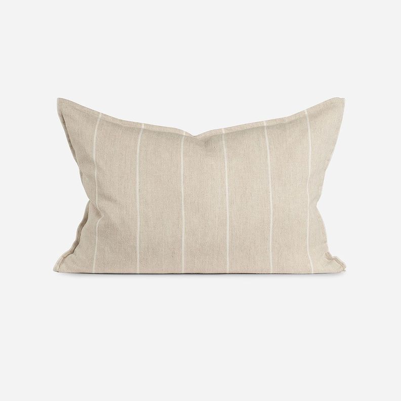 Funda de Cojín Lino Girona 60 x 40 cm Beige-0