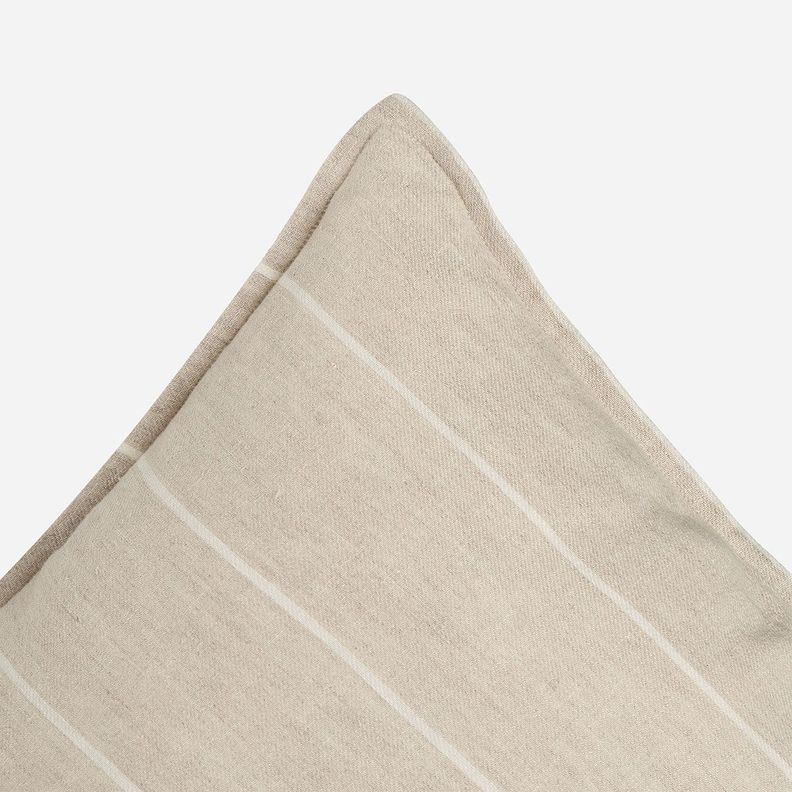 Funda de Cojín Lino Girona 60 x 40 cm Beige-2