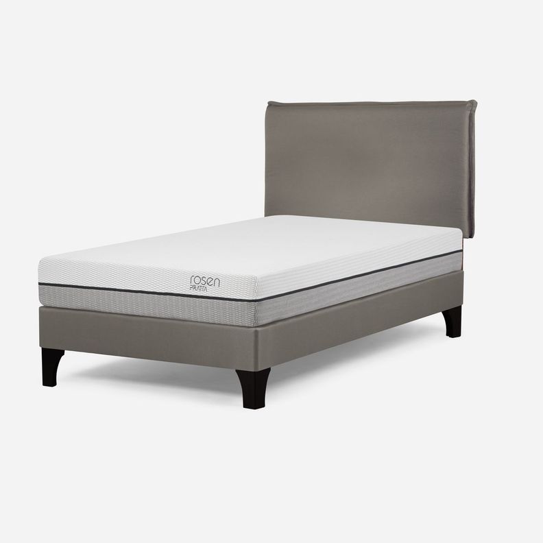 Cama Europea Pratta 1,5 Plazas Pata Madera +Respaldo Maurice-1