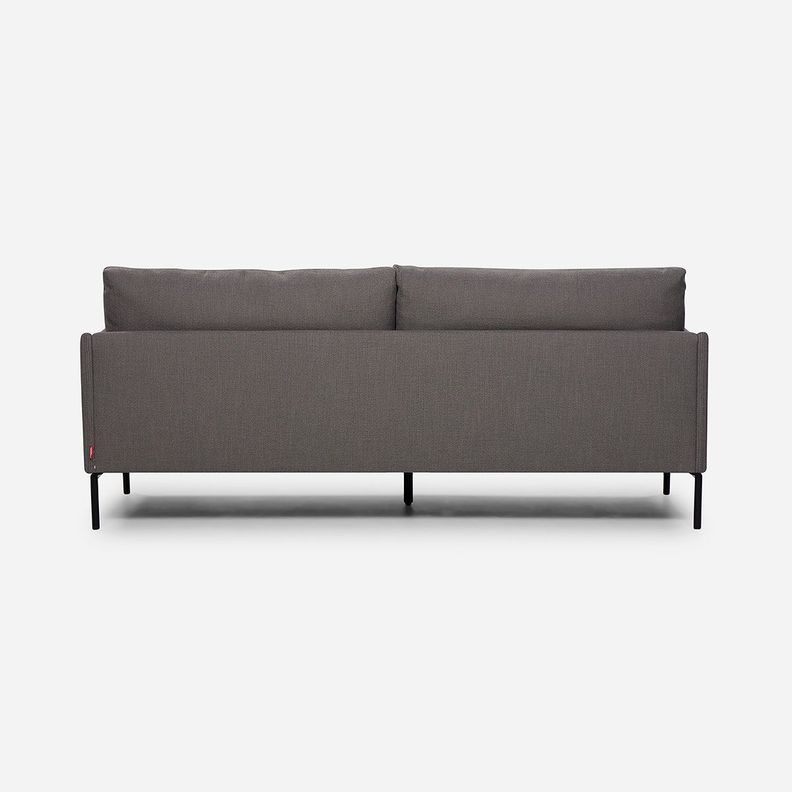 Sofá Rosen Thamova 3 Cuerpos Tela Gris Oscuro-3