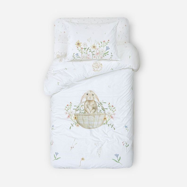 Funda Plumón Algodón Colección Kids  Silvestre 1,5 Plazas-0